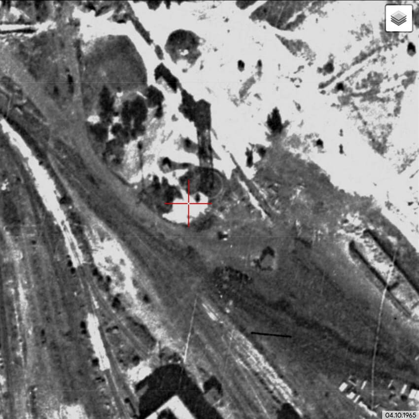 Рис. 10 – спутниковый фотоснимок 04.10.1965 г.