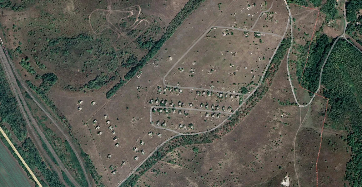 Карта заброшенных домов в Романково