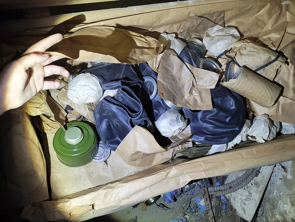 Комплекты противогазов