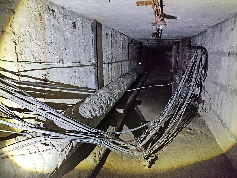 Опасный участок коллектора