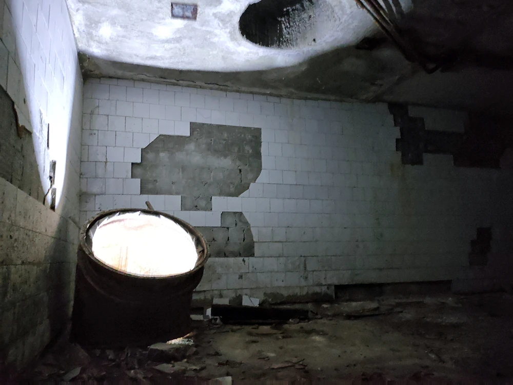 Остатки воздуховода