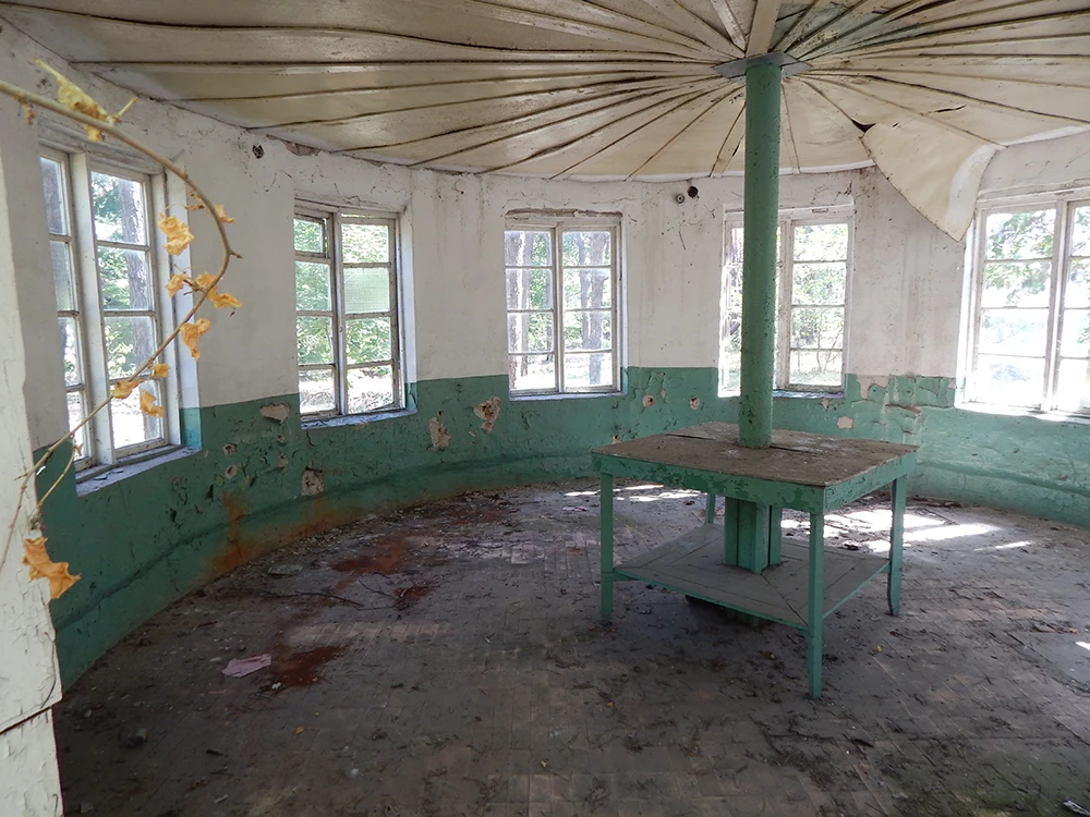 Умывальня внутри