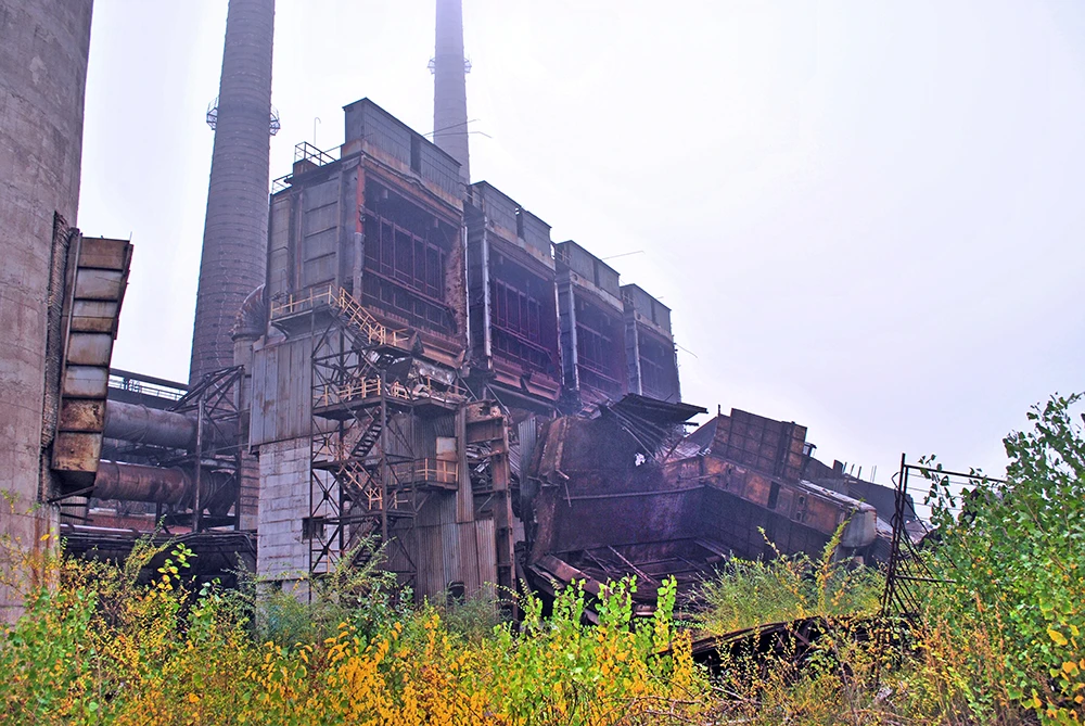 Газоочисні споруди великого Мартена НТЗ