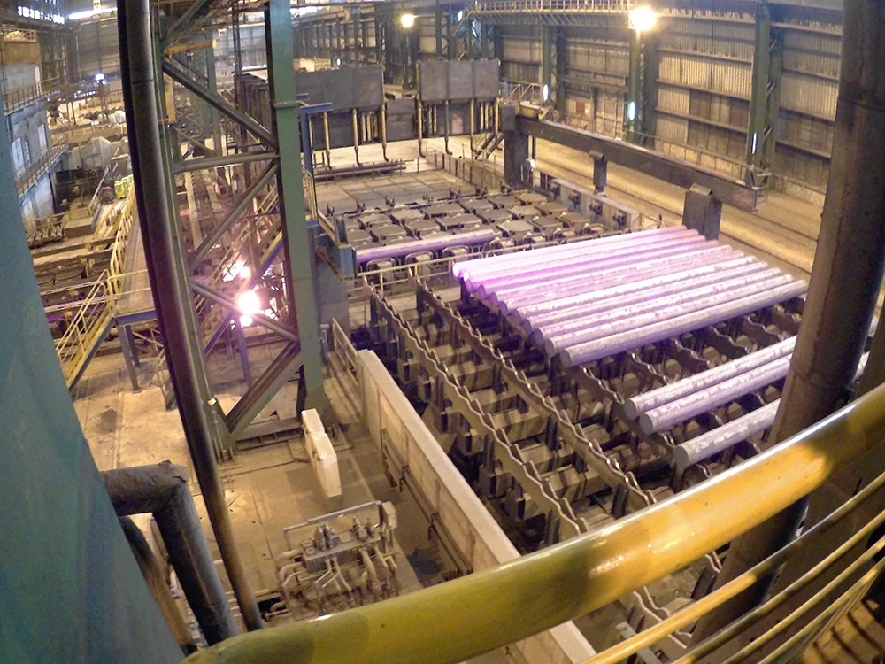 Остывающие заготовки