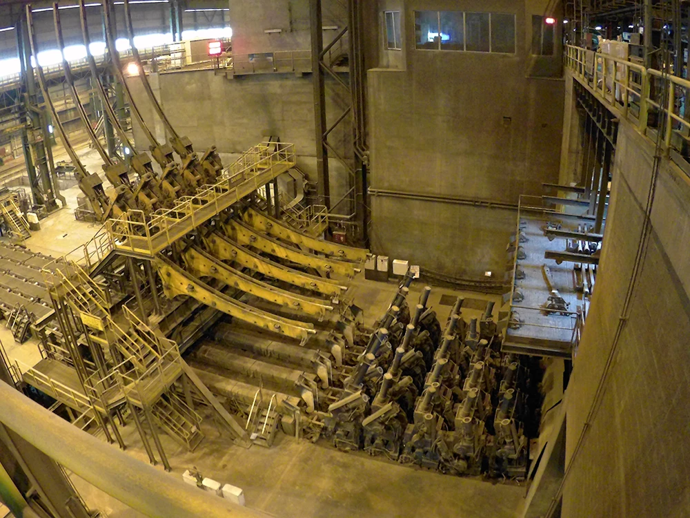 Подготовка установки для приема заготовок