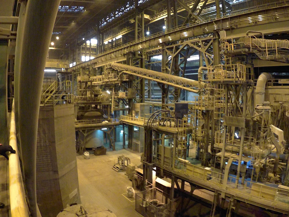 Вторая половина цеха